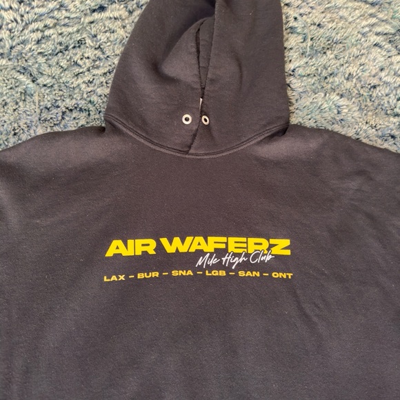 Deadstock Sold Out Air Waferz Mile High Club Rolling Loud Medicine Hoodie Large - Picture 2 of 7